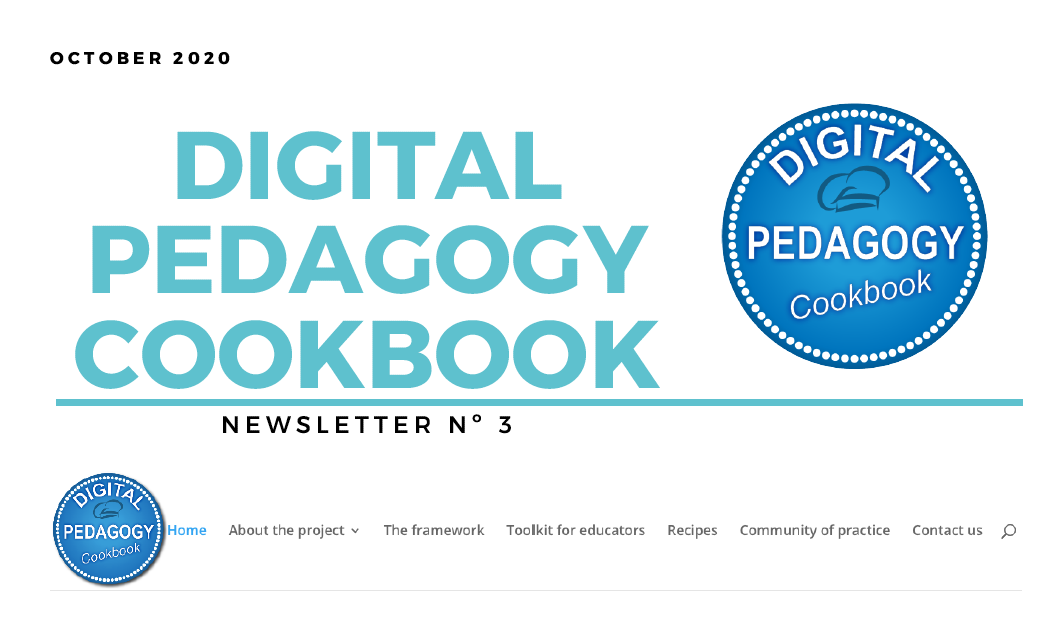 DigiPedCookbook Newsletter 3, October 2020